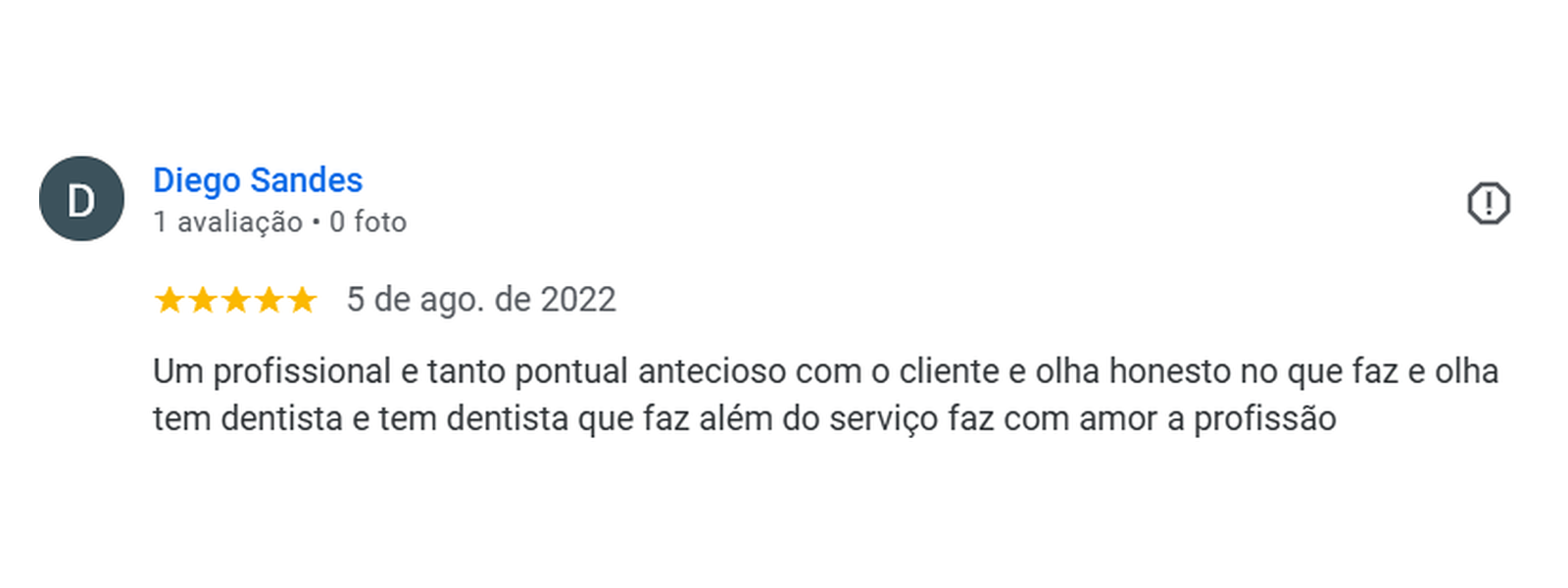 Avaliação de paciente